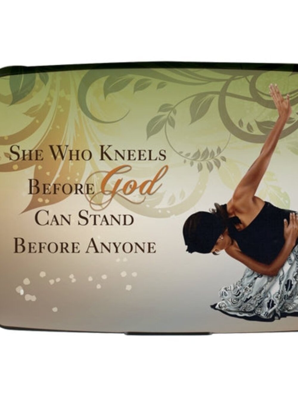 "She Who Kneels" RFID Credit Card Wallet